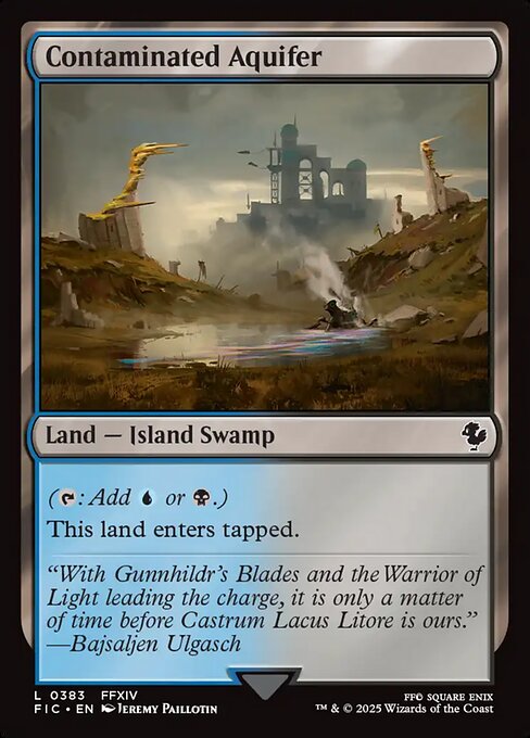 Contaminated Aquifer — art by Jeremy Paillotin