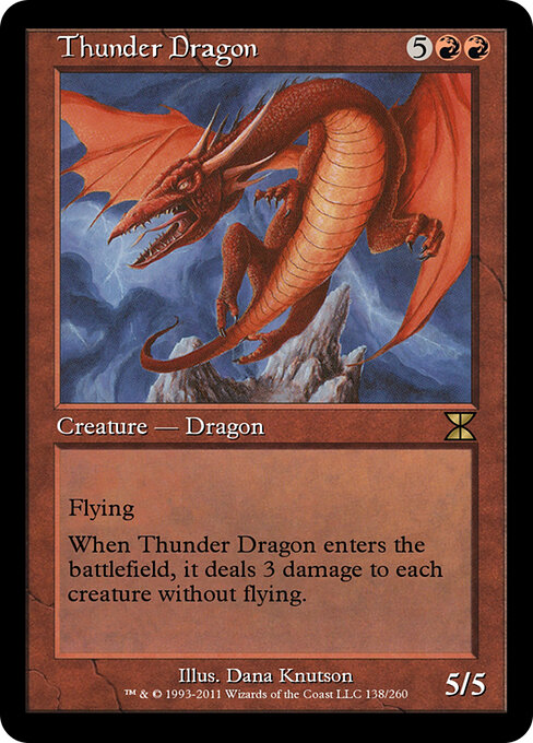 Thunder Dragon — art by Dana Knutson