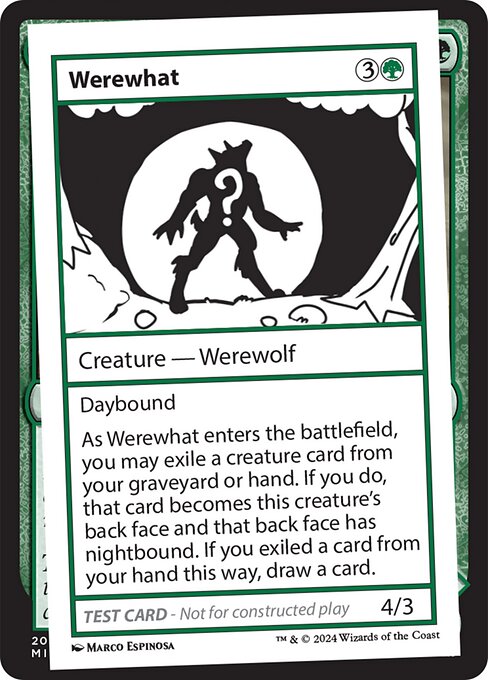 Werewhat — art by Marco Espinosa
