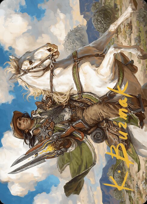 Wylie Duke, Atiin Hero // Wylie Duke, Atiin Hero — art by Ekaterina Burmak