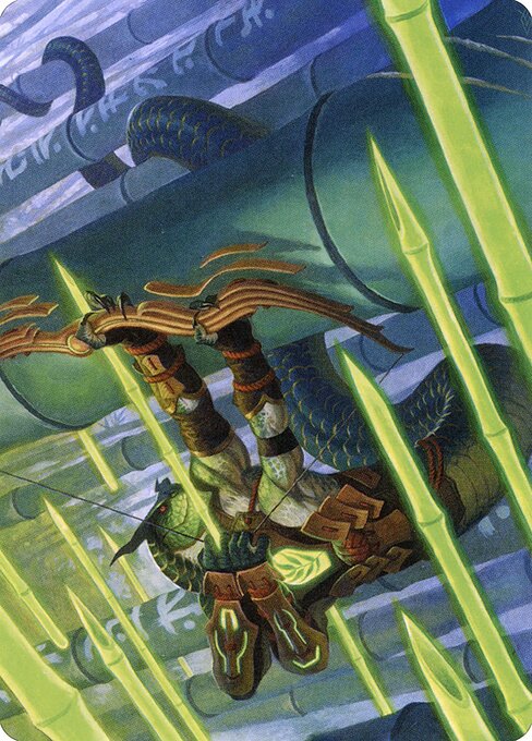 Bamboo Grove Archer // Bamboo Grove Archer — art by Steve Prescott