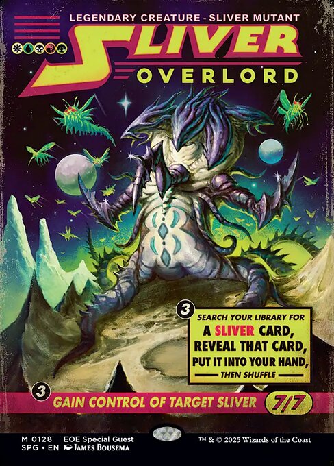 Sliver Overlord — art by James Bousema