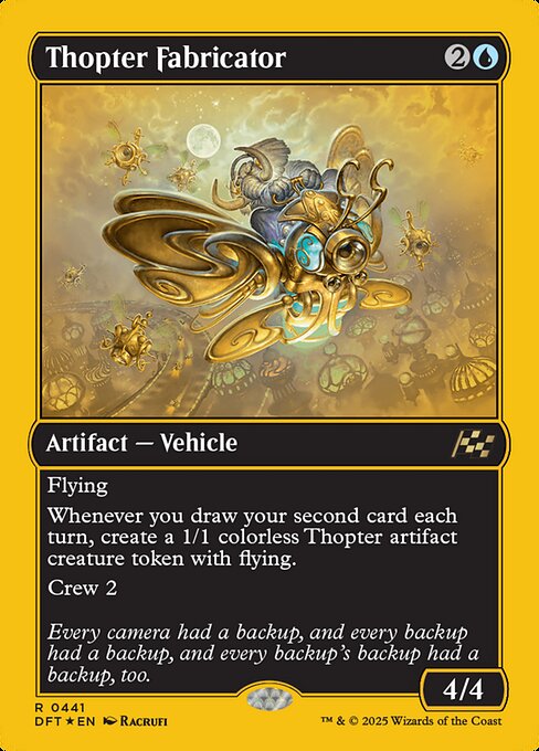 Thopter Fabricator — art by Racrufi