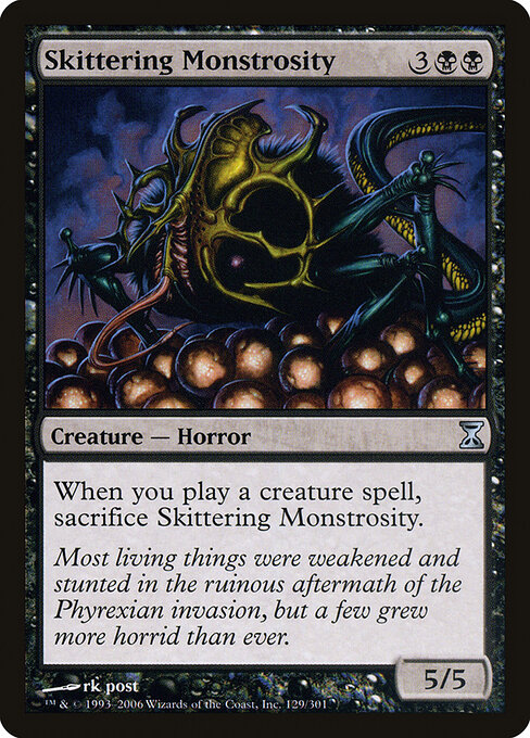Skittering Monstrosity — art by rk post