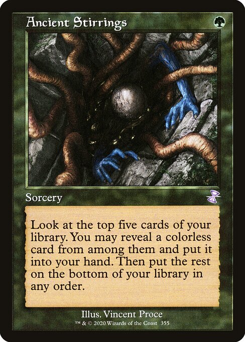 Ancient Stirrings — art by Vincent Proce