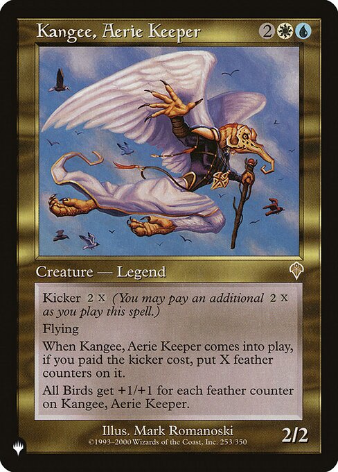 Kangee, Aerie Keeper — art by Mark Romanoski