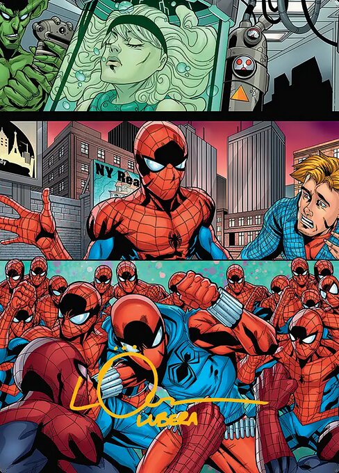 The Clone Saga // The Clone Saga — art by Logan Lubera