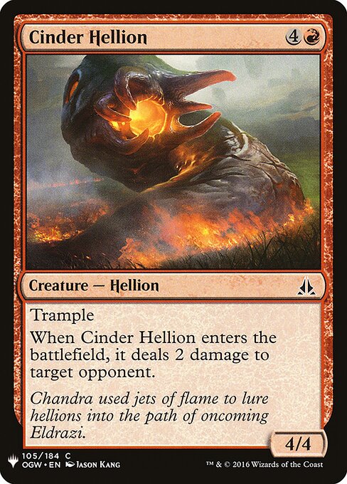 Cinder Hellion — art by Jason Kang