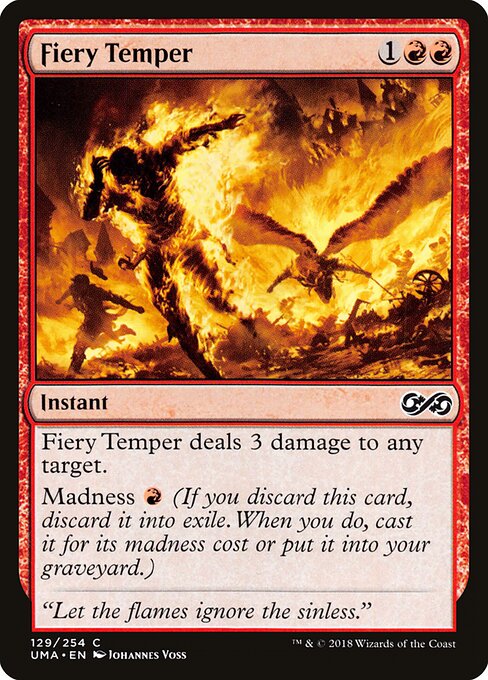 Fiery Temper — art by Johannes Voss