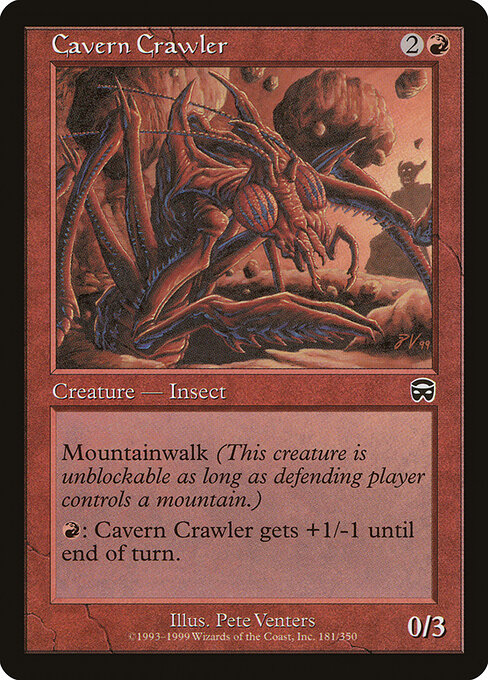 Cavern Crawler — art by Pete Venters