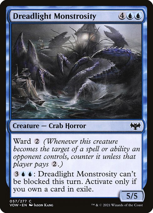 Dreadlight Monstrosity — art by Jason Kang
