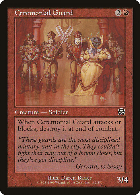 Ceremonial Guard — art by Daren Bader