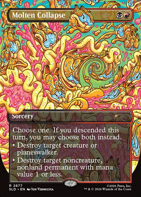 Molten Collapse — art by Jon Vermilyea