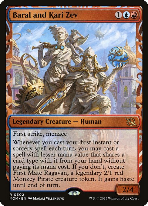 Baral and Kari Zev — art by Magali Villeneuve