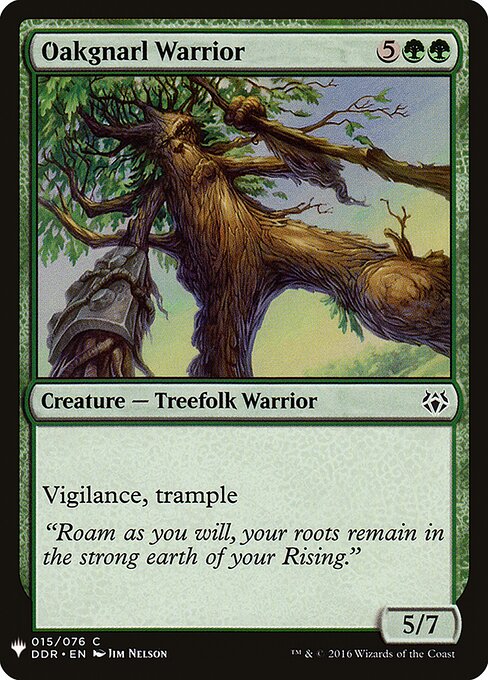 Oakgnarl Warrior — art by Jim Nelson