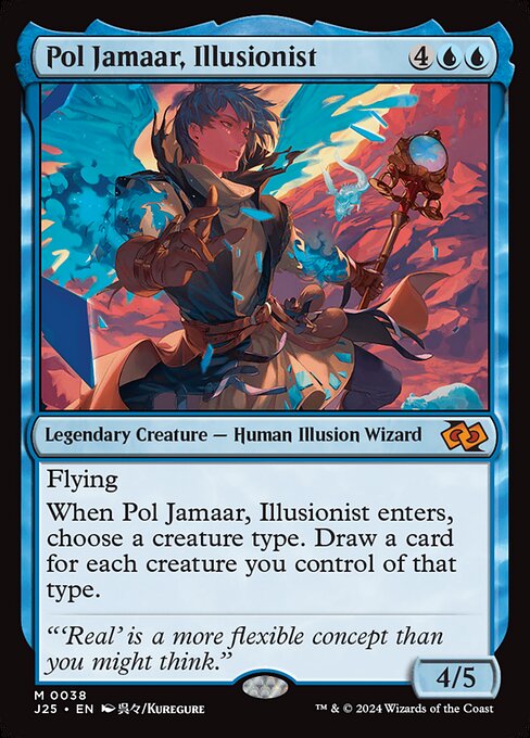 Pol Jamaar, Illusionist — art by Kuregure