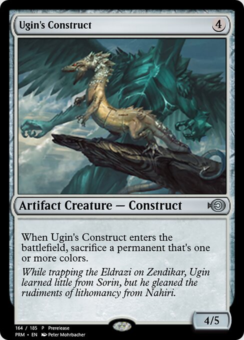 Ugin's Construct — art by Peter Mohrbacher