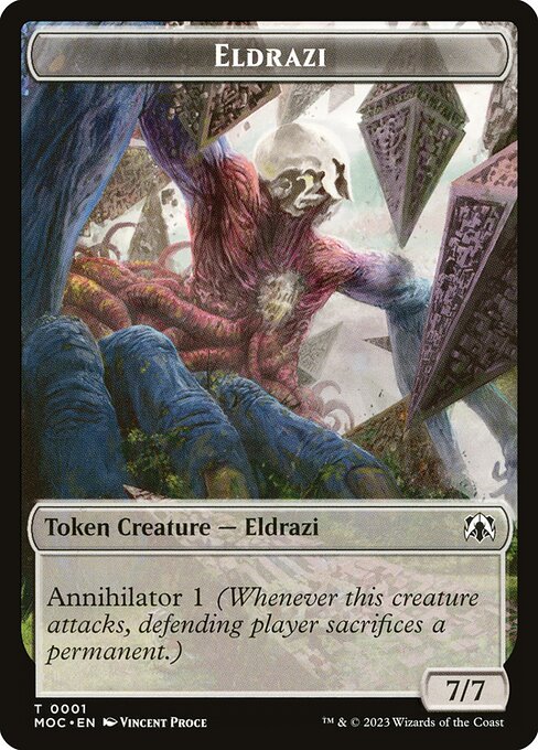 Eldrazi — art by Vincent Proce