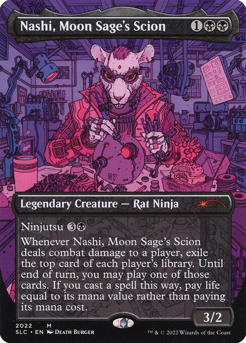 Nashi, Moon Sage's Scion — art by Deathburger