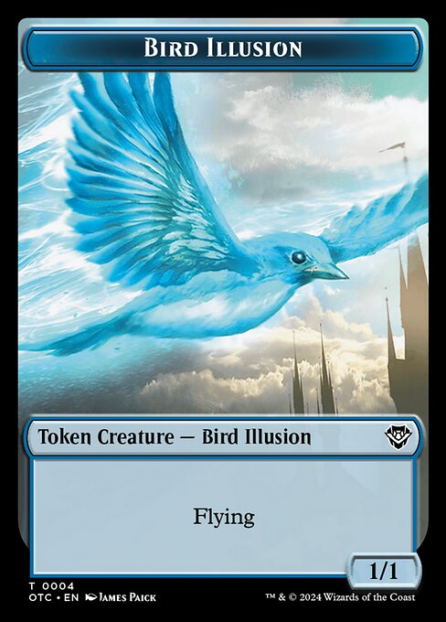 Bird Illusion — art by James Paick