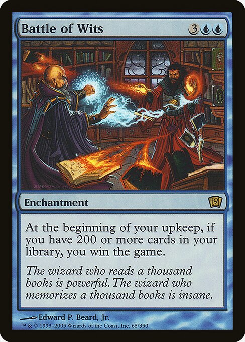 Battle of Wits — art by Edward P. Beard, Jr.