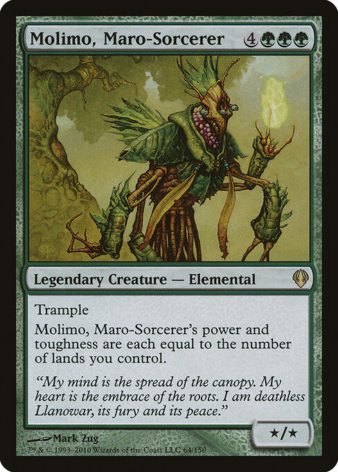 Molimo, Maro-Sorcerer — art by Mark Zug