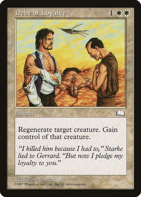 Debt of Loyalty — art by Pete Venters