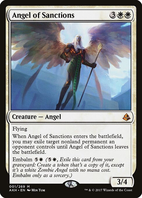 Angel of Sanctions — art by Min Yum