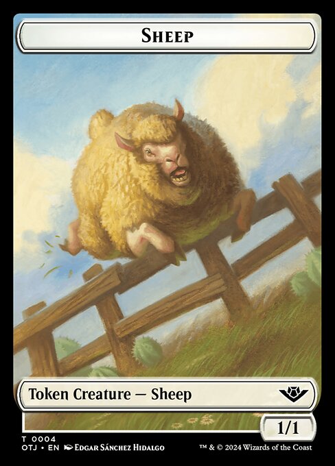 Sheep — art by Edgar Sánchez Hidalgo