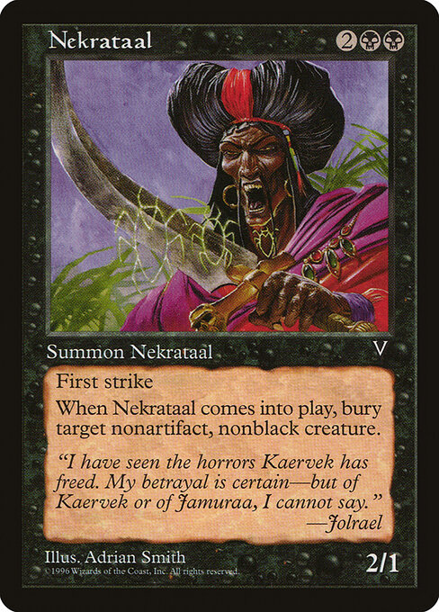 Nekrataal — art by Adrian Smith