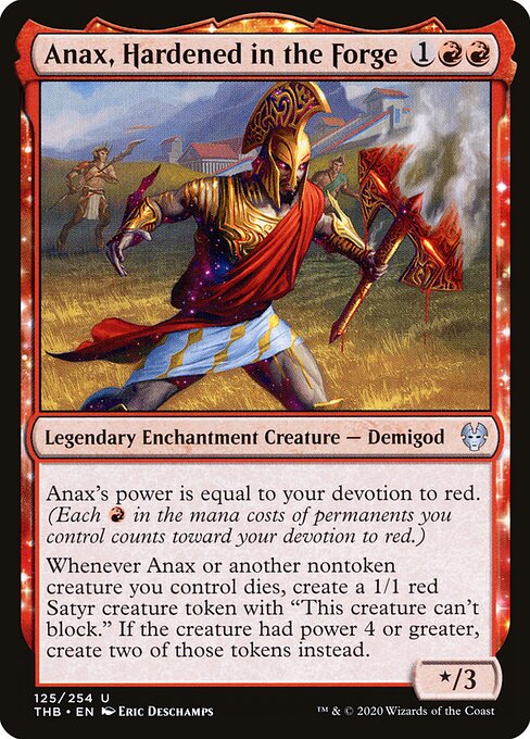 Anax, Hardened in the Forge — art by Eric Deschamps