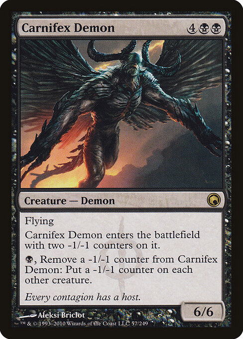 Carnifex Demon — art by Aleksi Briclot