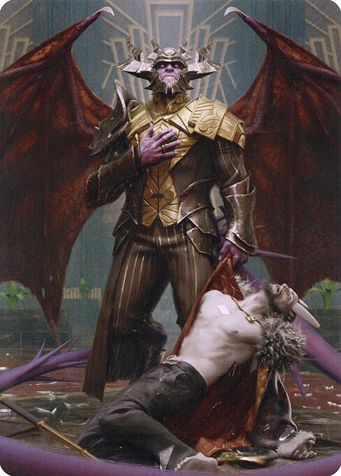 Ob Nixilis, the Adversary // Ob Nixilis, the Adversary — art by Yongjae Choi