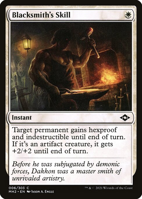 Blacksmith's Skill — art by Jason A. Engle