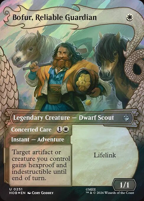 Bofur, Reliable Guardian // Concerted Care — art by Cory Godbey
