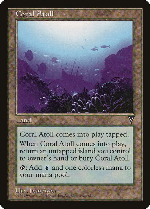 Coral Atoll — art by John Avon