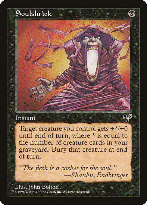 Soulshriek — art by John Bolton