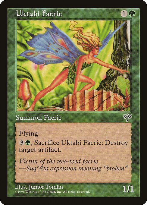 Uktabi Faerie — art by Junior Tomlin