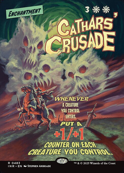 Cathars' Crusade — art by Stephen Andrade