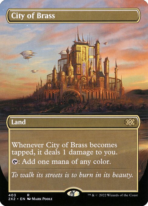 City of Brass — art by Mark Poole