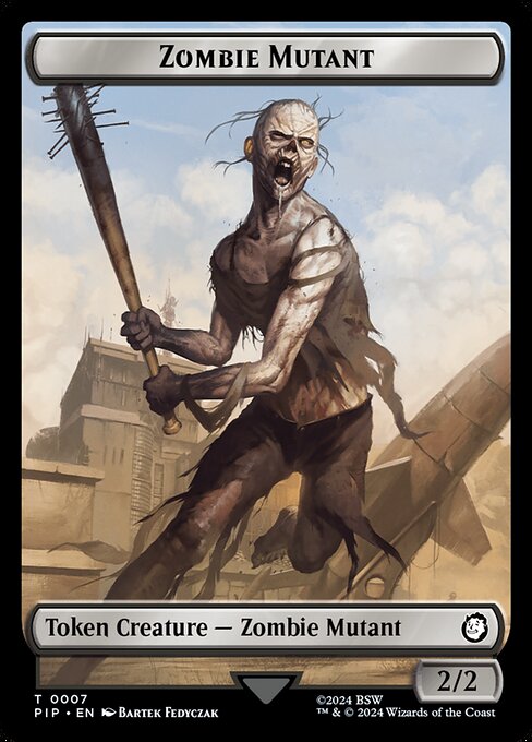 Zombie Mutant — art by Bartek Fedyczak