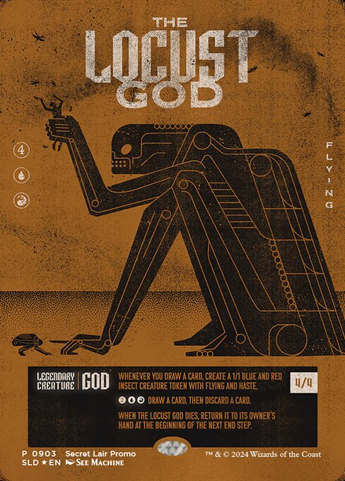 The Locust God — art by See Machine