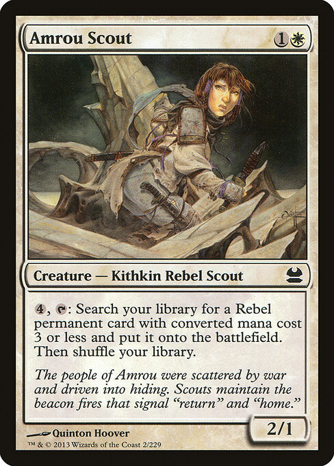 Amrou Scout — art by Quinton Hoover