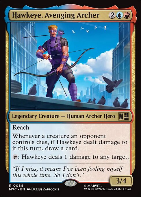 Hawkeye, Avenging Archer — art by Darius Zablockis