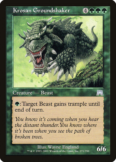 Krosan Groundshaker — art by Wayne England