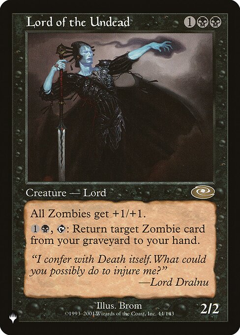 Lord of the Undead — art by Brom