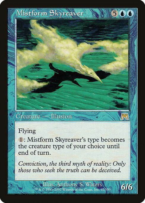 Mistform Skyreaver — art by Anthony S. Waters