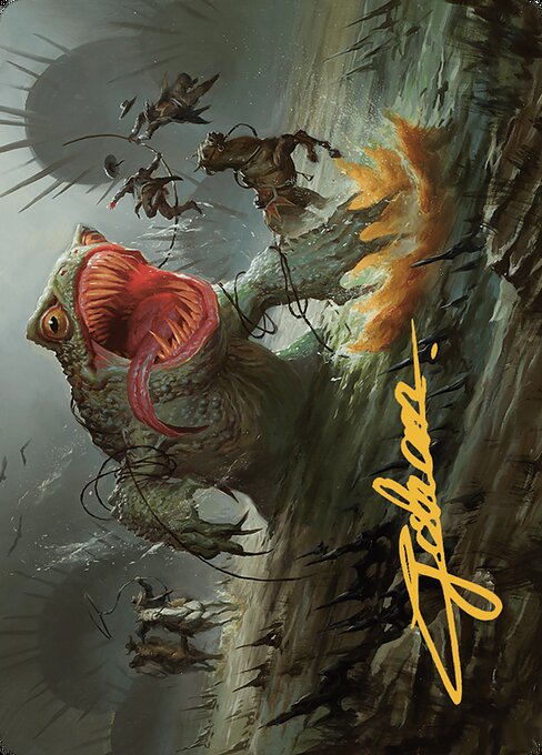 The Gitrog, Ravenous Ride // The Gitrog, Ravenous Ride — art by Johan Grenier