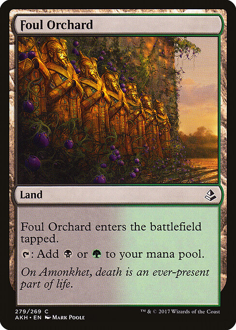 Foul Orchard — art by Mark Poole