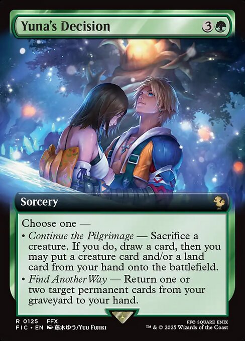 Yuna's Decision — art by Yuu Fujiki